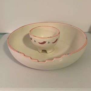 Chip & Dip set “Taos” with southwest design
